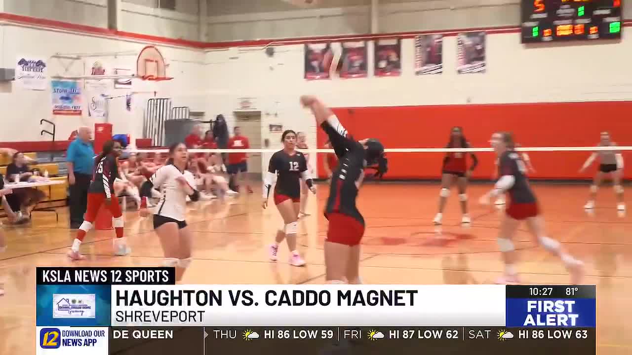 Haughton Volleyball Secures Road Victory Against Caddo Magnet
