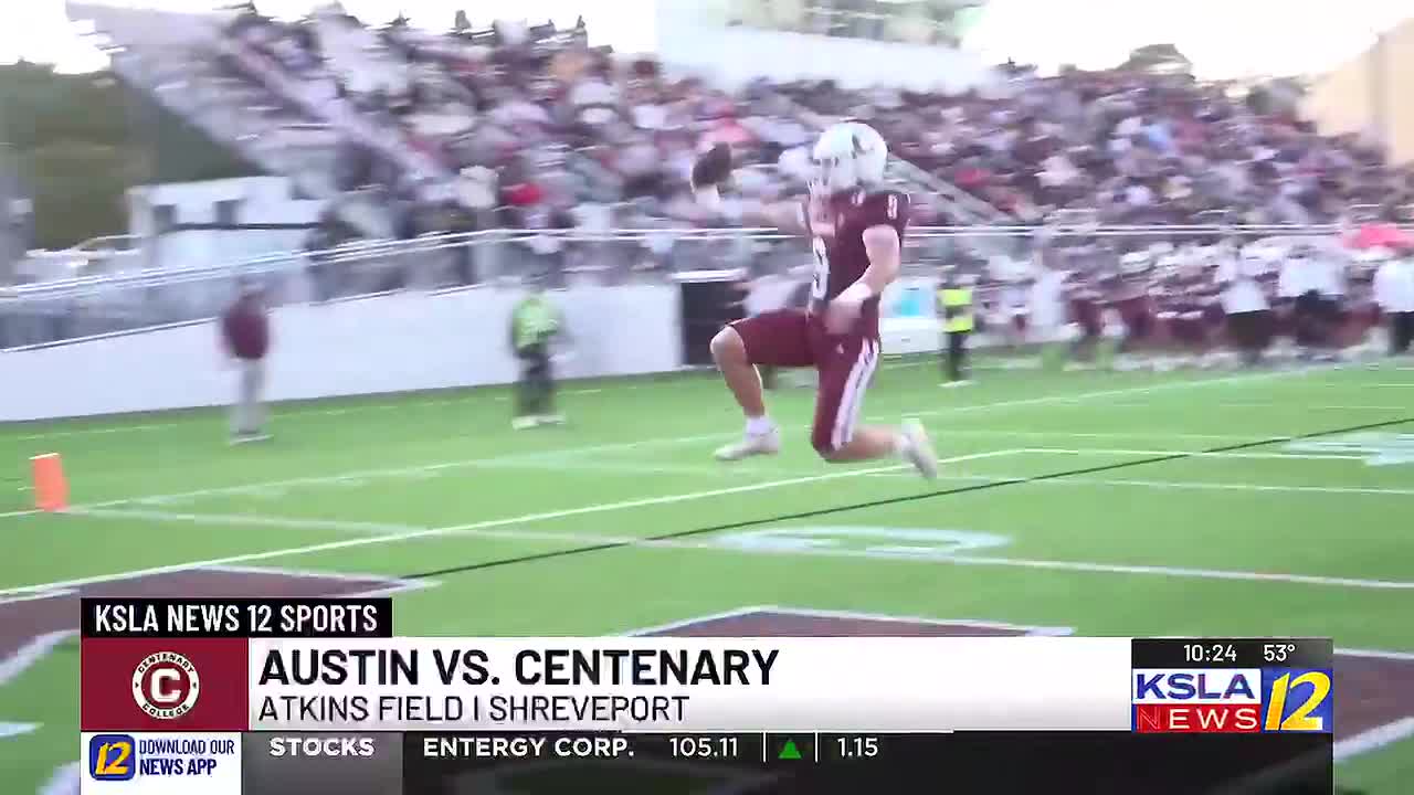 Centenary Football Defeats Austin College 26-23 for Second Win