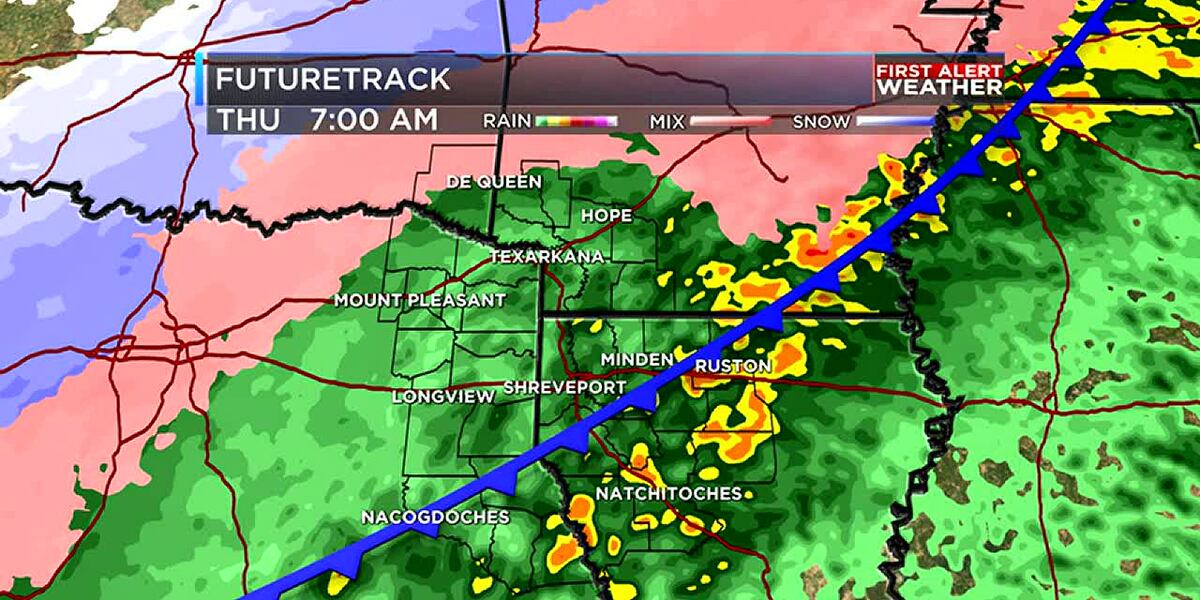 Vining Weather Map Wintry weather and a major drop in temperatures on its way