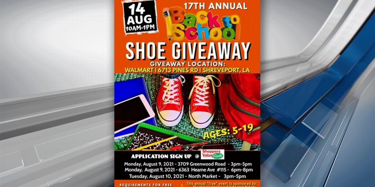 Parents in needs can get free shoes for their school aged kids