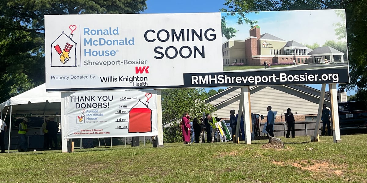 First Ronald McDonald House opening in northwest La. next month will ...