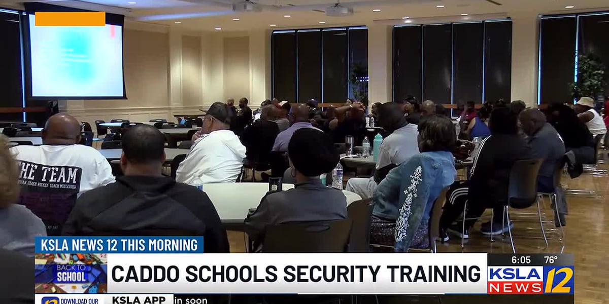 Caddo schools participate in safety training ahead of returning to campus