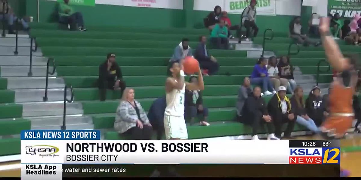 Bossier and Northwood meet up on the basketball court Bossier and Northwood meet up on the basketball court