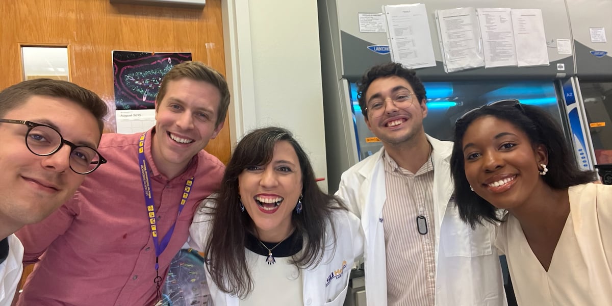 Students in Spain study research at LSUHS through Fundación Barrié ...