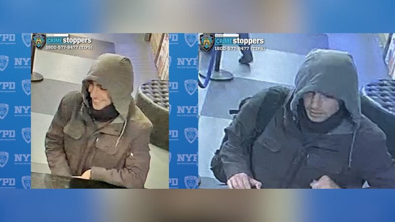 The New York City Police Department released new photos of a person wanted for questioning in...