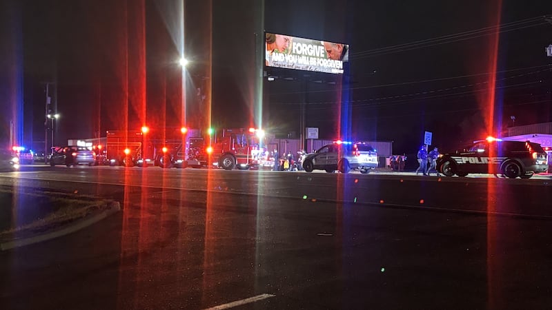 A pedestrian has life-threatening injuries after being hit by a car on North Market on...