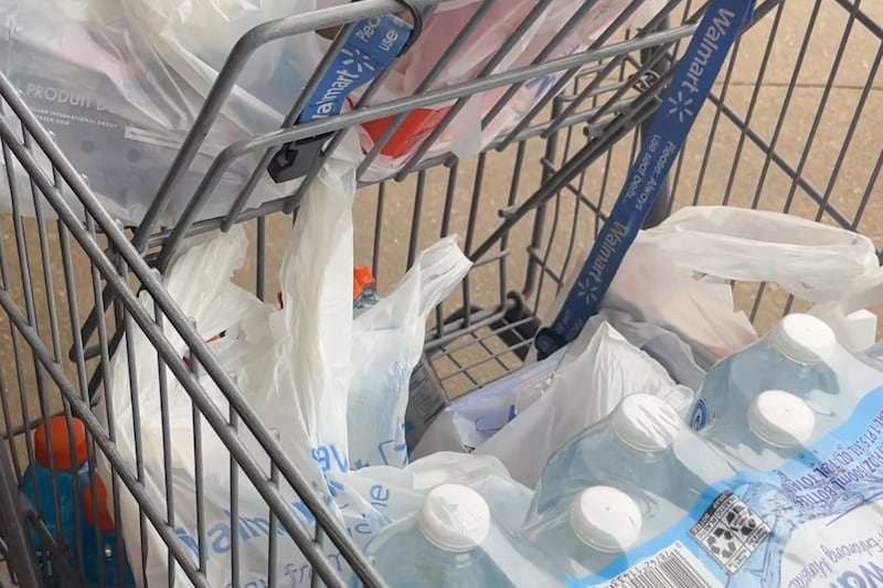 ArkLaTex residents head to the grocery stores to stock up on food ahead of winter storm