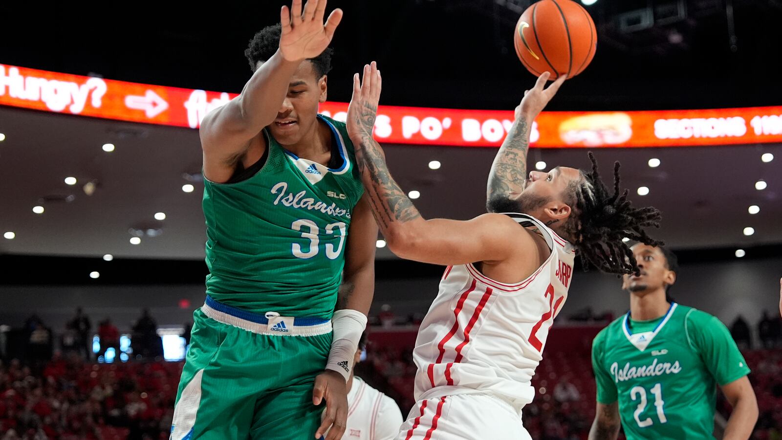 Emanuel Sharp scores 18 and No. 15 Houston wins its fourth straight, 87
