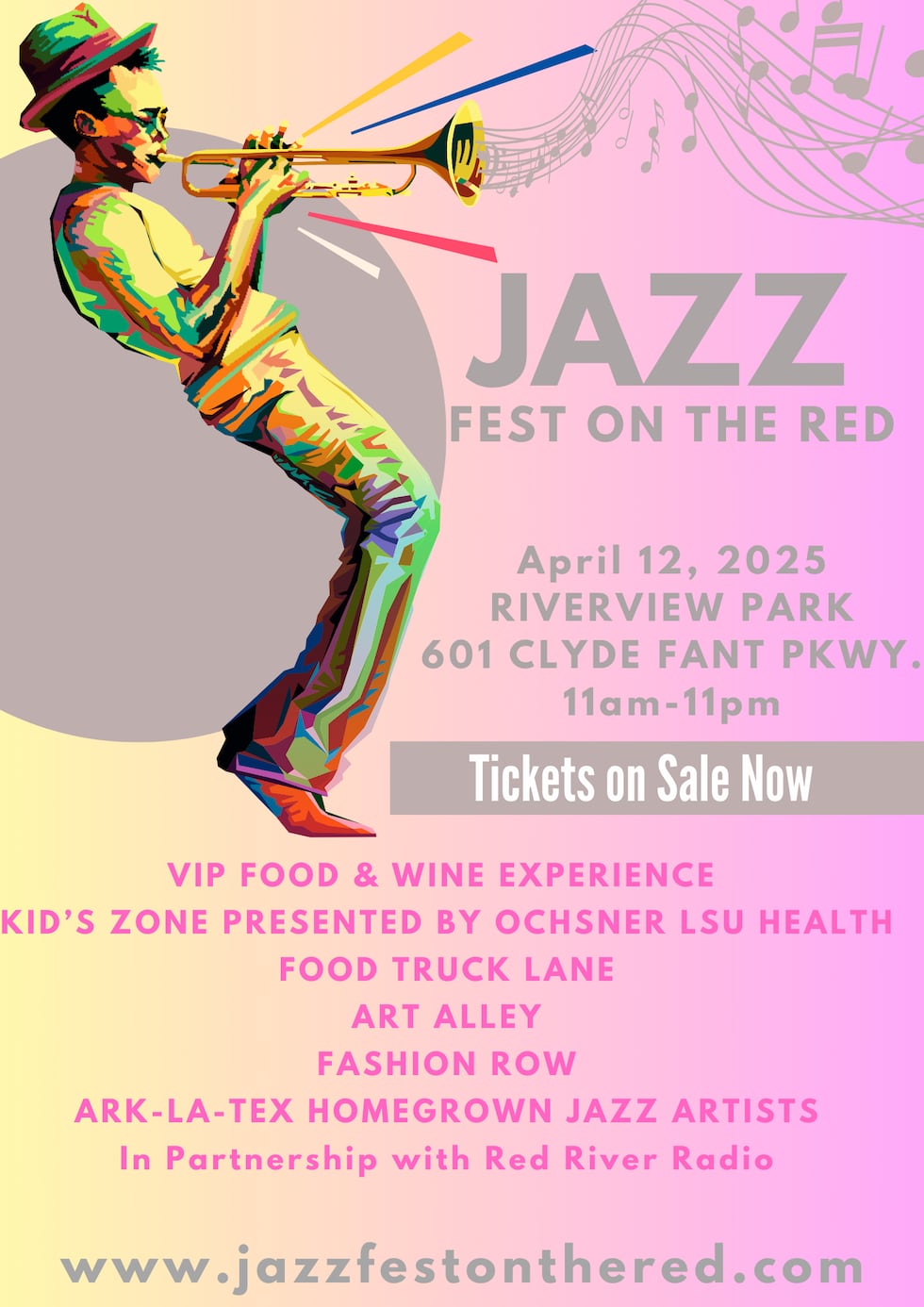 Jazz Fest on the Red set to be night of great music, arts, food, and fashion. Artwork by...