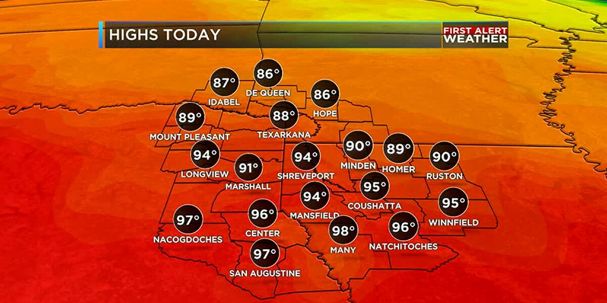 Finally a break from the oppressive heat & humidity