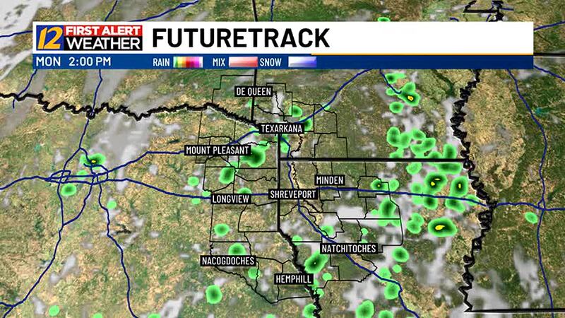 Rainy work week ahead