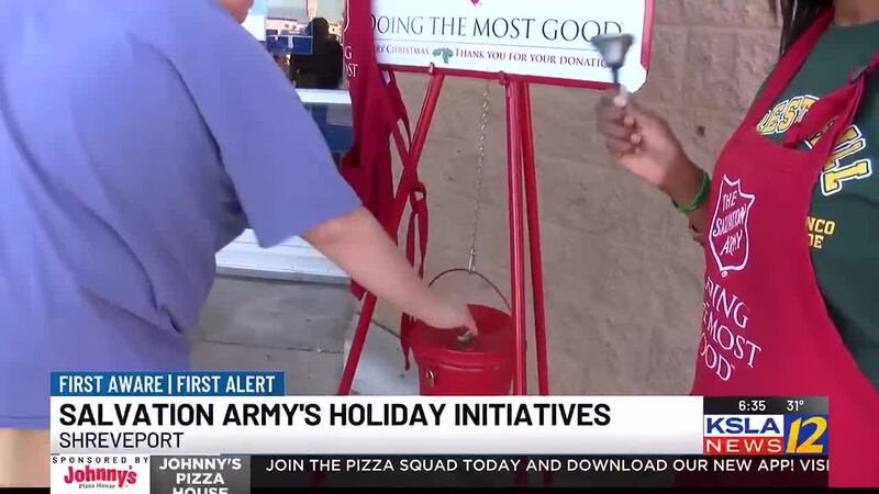 Bells are ringing as The Salvation Army collects donations for its holiday initiatives.
