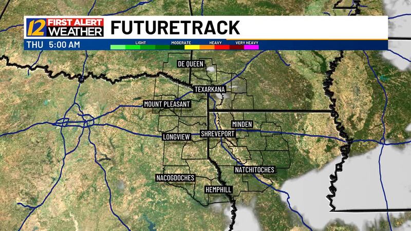 Sunny weekend too ahead.